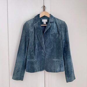 Spiegel Vintage Women’s Suede Leather Jacket‎ Size 8